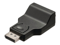 Nedis - Videoadapter - DisplayPort (han) til HD-15 (VGA) (hun) - sort