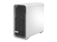 Fractal Design Torrent - Tower - udvidet ATX - sidepanel med vindue (hærdet glas) - ingen strømforsyning (ATX) - hvid - USB/Lyd