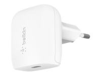Belkin BOOST CHARGE Wall Charger - Strømforsyningsadapter - 18 Watt (USB-C) - hvid