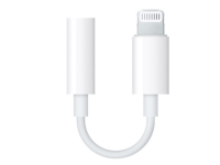 Apple Lightning to 3.5 mm Headphone Jack Adapter - Lightning til hovedtelefon jackstikadapter - Lightning han til stereo mini-jackstik hun - for Appl