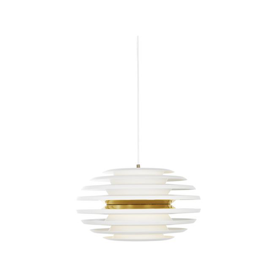 Belid Ellipse Ø50 hvid/messing - Pendel