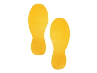 Gulvmarkering Fod Duraline Strong 90x240x0,07 mm gul - (5 sæt pr. pakke)