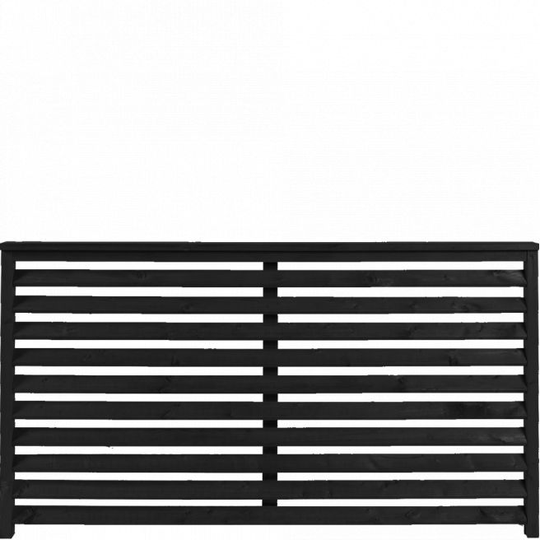 Plus Kyoto Hegn - B 160 cm x H 90 cm - Sort
