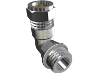 IBP CONEX Vinkel 1/2-10 mm med nippel forkromet