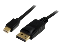 StarTech.com 3m Mini DisplayPort to DisplayPort 1.2 Cable DisplayPort 4k - DisplayPort kabel - DisplayPort (han) til Mini DisplayPort (han) - 3 m - s