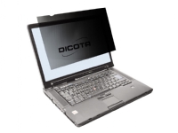 DICOTA - Privacy-filter for skærm - 2-vejs - stik i/klæbemiddel - 24 bred - sort