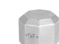 GF GEORG FISCHER 3/4 galvaniseret slutmuffe