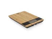 Princess 492944, Elektronisk køkkenvægt, 5 kg, 1 g, Bamboo, Sort, Bamboo, Bordplade