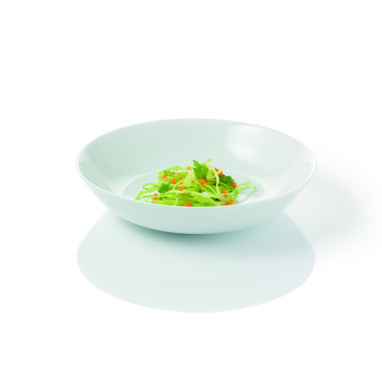 Aida Atelier Suppetallerken - Super Hvid 21cm - 4 Stk