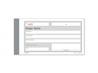 Bilagsblok Mayland, Dags Dato, med kopi, 85 x 148 mm, 2 x 50 blade