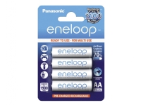Panasonic eneloop BK-3MCCE - Batteri 4 x AA type - NiMH - (genopladelige) - 1900 mAh