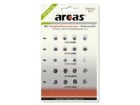 Arcas 12752000, Single-use battery, Alkaline, Knap/mønt, 1,5 V, 20 stk, 5 År