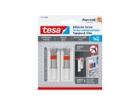 TESA 77775, Udendørs, Universal krog, Hvid, Klæbestrimmel, 1 kg, 2 stk