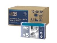 Aftørringsklud Tork Ekstra Kraftig W4 3-lag 324x385 mm Toppak Blå,5 pk x 100 stk/krt