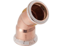GEBERIT BØJNING. CUG 45° 22MM MUFFE/MUFFE MAPRESS