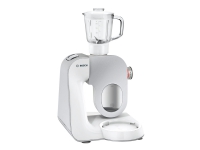 Bosch MUM5 MUM58227 - Køkkenmaskine - 1000 W - hvid/sølv