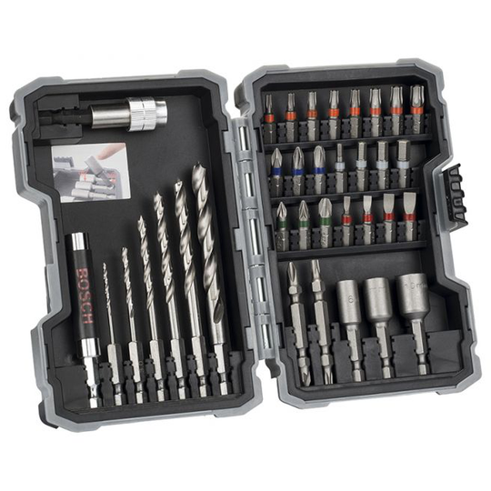 Bosch Bor Og Bits Wood Pro Sæt 35stk - 2607017327