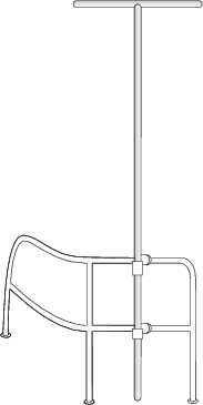 Antennemast l=2 met.