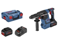 Bosch GBH 18V-26 F Professional - Roterende hammer - ledningfri - SDS-plus - 2.6 Joule - 2 batterier - 18 V