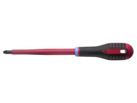BAHCO ERGO LAUS Skruetrækker BE-8820S Pozidriv® kærv PZ2 klinge 100mm, håndtag 36x122mm total længde 222mm