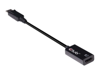 Club 3D - Videoadapter - DisplayPort han til HDMI hun - 19.17 cm - 4K support