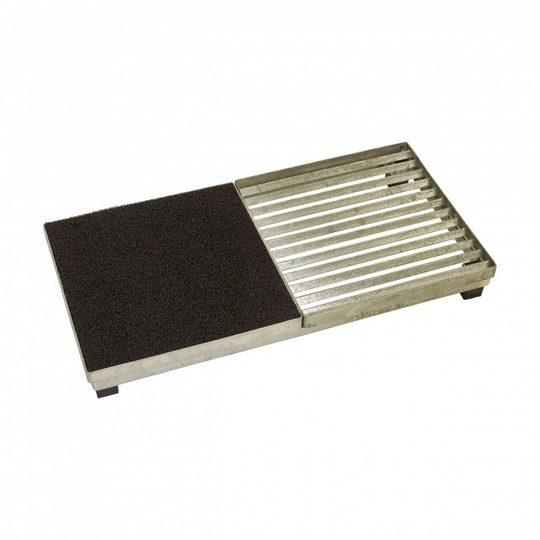 Plus Cubic rist inkl. måtte m/stålramme m/stillesko 2,5cm - B 40 cm x H 40 cm