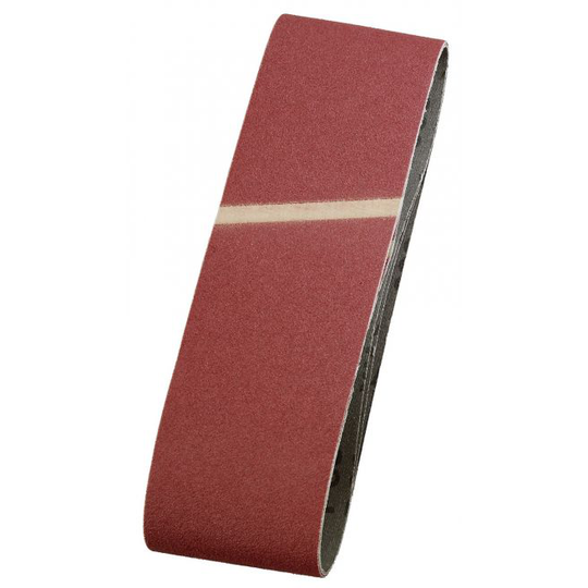 KWB Slibebånd til båndpudser, 75×533 mm, korn 40, 3 stk., på SB-kort