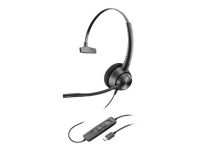 Poly EncorePro 310, USB-C - 300 Series - headset - på øret - kabling - USB-C