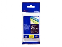 Brother TZe-355, Hvid på sort, TZe, Termisk overførsel, Brother, PT-7600, PT-2430PC, PT-2700, PT-2730, PT-9600, PT-9700PC, PT-9800PCN, 2,4 cm