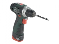 Metabo PowerMaxx BS Basic Set - Bor/driver - ledningfri - 2-hastigheders 10 mm - 34 N·m - 3 batterier - 10.8 V