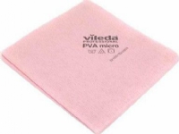 Klud PVAmicro 38x35 cm Rød,5 stk/pk