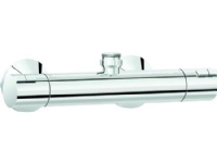 DAMIXA Thermixa Zero termostatarmatur med 3/4 studs op for bruserstang og inklusiv rosetter og excentriske forskruninger