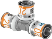 MLC pres T-stk 20-20-20mm - til gulvvarme- og brugsvand- og radiatorsystemer