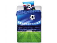 Fodbold stadion Sengetøj 140x200 cm - 100 procent bomuld