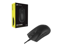 Corsair Sabre Pro Champion Series - Mus - Optisk - 5 knapper - kabling - USB - Sort