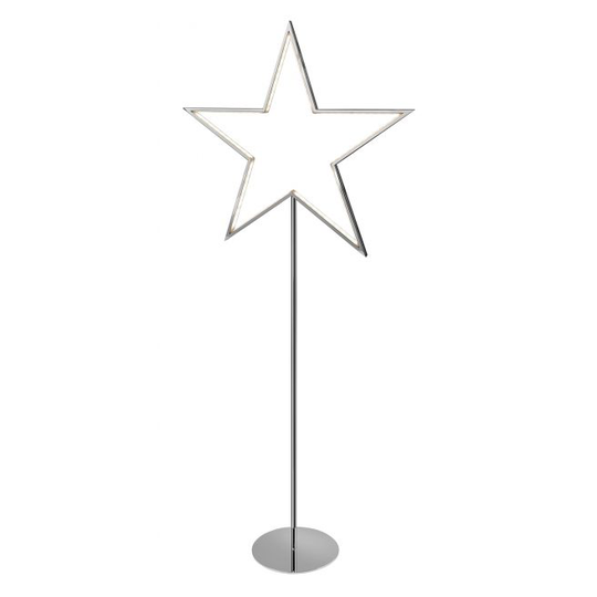Sompex Gulvlampe Lucy Krom - Højde 100 cm