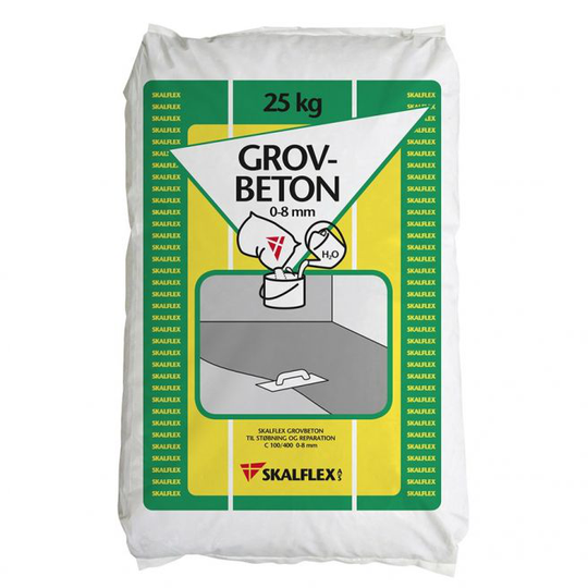 Skalflex Grovbeton 0-8 Mm 25kg