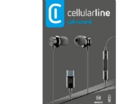 CL øreplugs In-Ear - Mikrofon & svarknap på ledning & gummipropper til usb-c