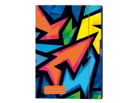Herlitz 50027996, A4, Pap, Flerfarvet, Blank, Landskab/portræt, Elastik