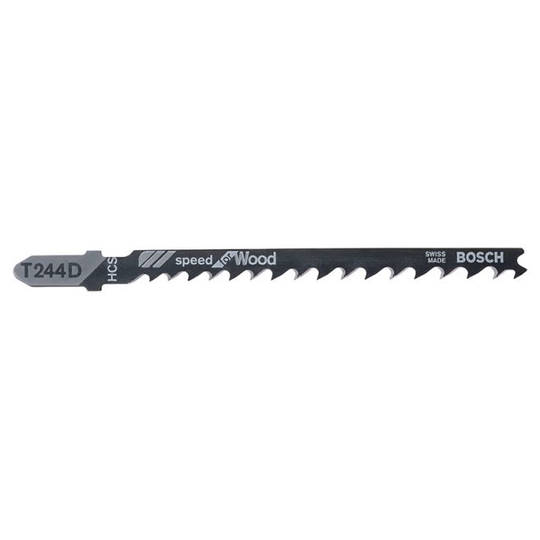 Bosch Stiksavklingeinger T 244 D 3 Stk Til Træ - 2608630879