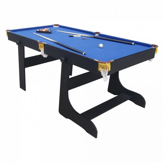 Poolbord 6ft sammenklappeligt 78,7x91,4x182,9 cm NORDIC Games