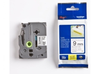 Tape Brother sort/hvid TZe S221 9 mm stærk klæb