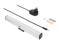 DIGITUS DN-LIGHT - Lysbarre - LED - 3 W - klasse F - 6000 K - sølv