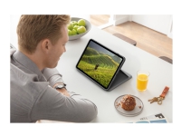 Logitech Folio Touch - Tastatur og folio-kasse - med trackpad - bagbelyst - Apple Smart connector - QWERTY - Pan Nordic - grafit - for Apple 11-inch