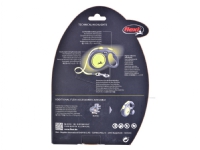 Flexi Automatic leash FLEXI NEON REFLECT tape L 5m