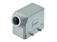 HARTING HAN B stik hylster type 10B med M20 tilgang vinklet metal