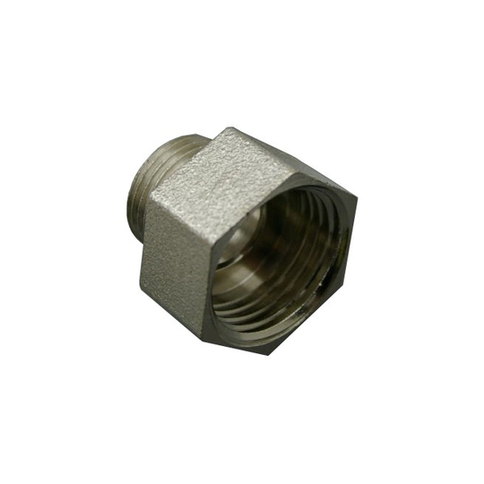 Overgangssæt Til Armatur- Slanger 1/2"X3/8" Krom