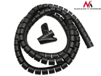 Maclean organizer Cable cover black (MCTV-676B)