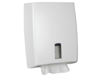 Dispenser Håndklædeark Pristine Medium Plast Hvid,1 stk