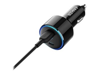 Anker PowerDrive+ III - Bilstrømsadapter - 48 Watt - IQ 3.0 - 2 output-stikforbindelser (USB-C)